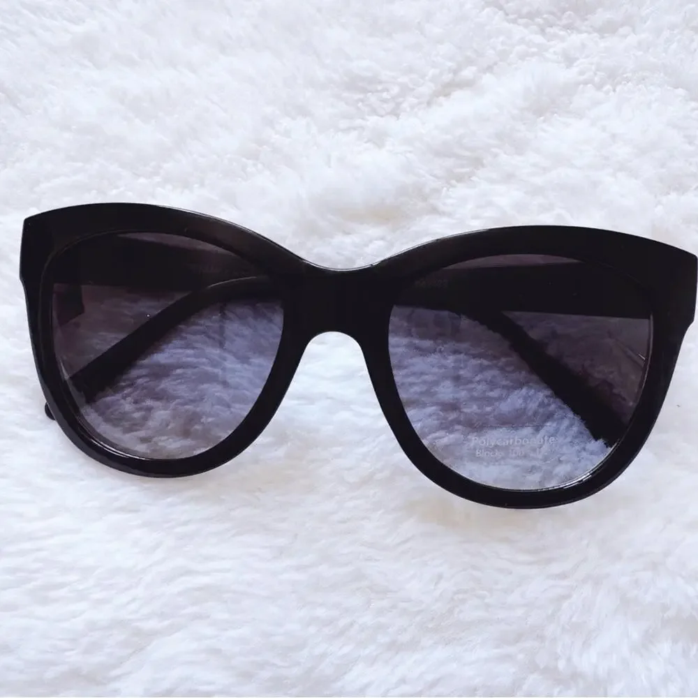 Mina Black Chic Sunglasses